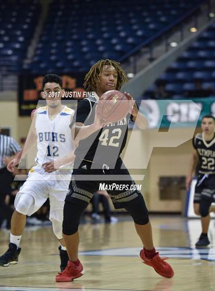 Thumbnail 2 in Olympian @ Brawley (CIF San Diego Division IV Final) photogallery.