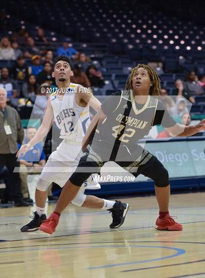 Thumbnail 1 in Olympian @ Brawley (CIF San Diego Division IV Final) photogallery.