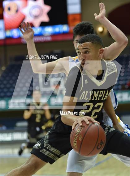 Thumbnail 2 in Olympian @ Brawley (CIF San Diego Division IV Final) photogallery.