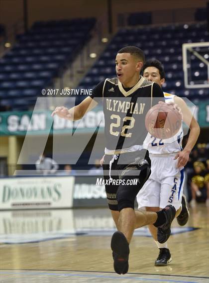 Thumbnail 2 in Olympian @ Brawley (CIF San Diego Division IV Final) photogallery.