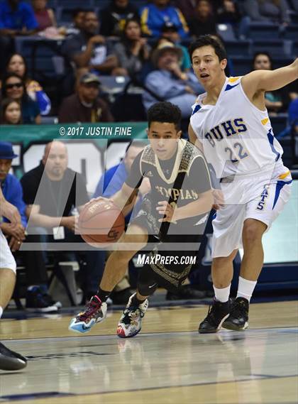 Thumbnail 1 in Olympian @ Brawley (CIF San Diego Division IV Final) photogallery.