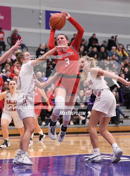 Thumbnail 2 in Salem vs. Northwest (OHSAA D2 Regional Semifinal) photogallery.