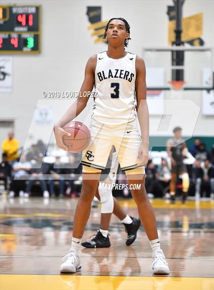 Thumbnail 1 in Sierra Canyon vs. Birmingham (The Classic at Damien) photogallery.