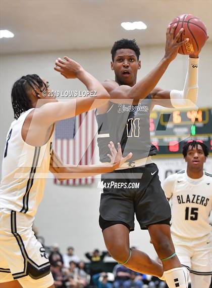 Thumbnail 2 in Sierra Canyon vs. Birmingham (The Classic at Damien) photogallery.