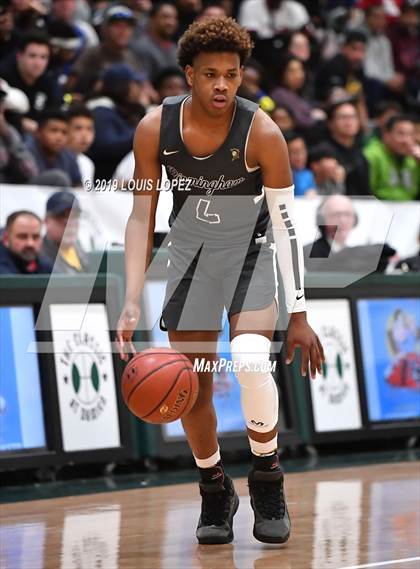 Thumbnail 1 in Sierra Canyon vs. Birmingham (The Classic at Damien) photogallery.