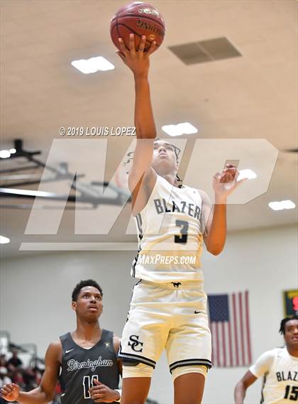 Thumbnail 1 in Sierra Canyon vs. Birmingham (The Classic at Damien) photogallery.
