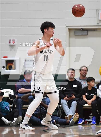 Thumbnail 1 in Sierra Canyon vs. Birmingham (The Classic at Damien) photogallery.