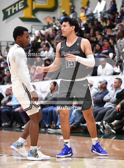 Thumbnail 1 in Sierra Canyon vs. Birmingham (The Classic at Damien) photogallery.