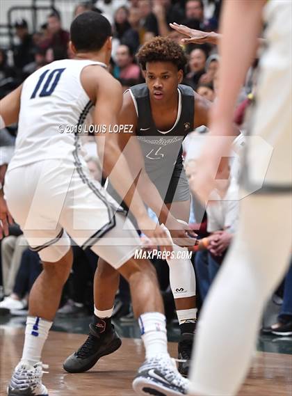 Thumbnail 2 in Sierra Canyon vs. Birmingham (The Classic at Damien) photogallery.