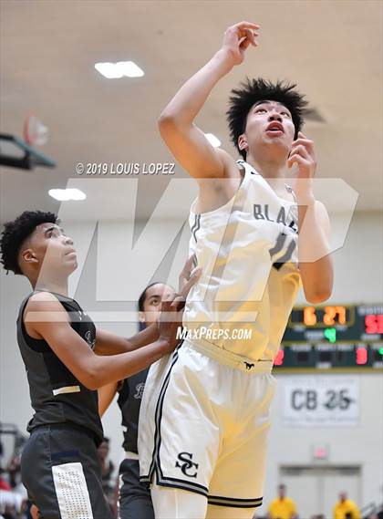 Thumbnail 1 in Sierra Canyon vs. Birmingham (The Classic at Damien) photogallery.