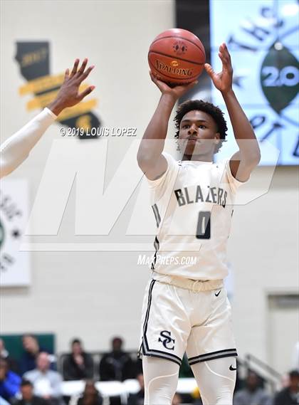 Thumbnail 1 in Sierra Canyon vs. Birmingham (The Classic at Damien) photogallery.