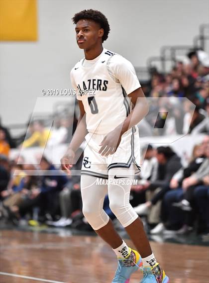 Thumbnail 1 in Sierra Canyon vs. Birmingham (The Classic at Damien) photogallery.
