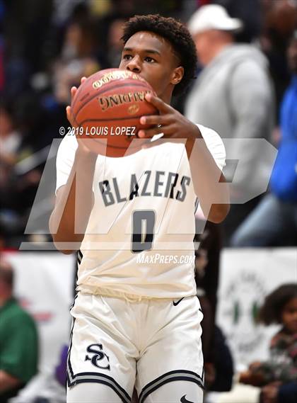 Thumbnail 1 in Sierra Canyon vs. Birmingham (The Classic at Damien) photogallery.