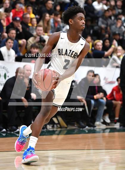 Thumbnail 2 in Sierra Canyon vs. Birmingham (The Classic at Damien) photogallery.