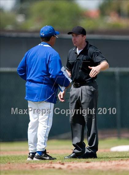 Thumbnail 2 in Bishop Amat vs. Notre Dame Prep (Diamond Sports National Classic) photogallery.