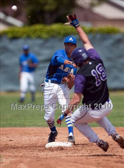 Thumbnail 3 in Bishop Amat vs. Notre Dame Prep (Diamond Sports National Classic) photogallery.