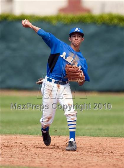 Thumbnail 1 in Bishop Amat vs. Notre Dame Prep (Diamond Sports National Classic) photogallery.