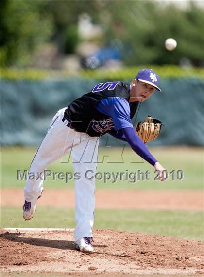 Thumbnail 1 in Bishop Amat vs. Notre Dame Prep (Diamond Sports National Classic) photogallery.