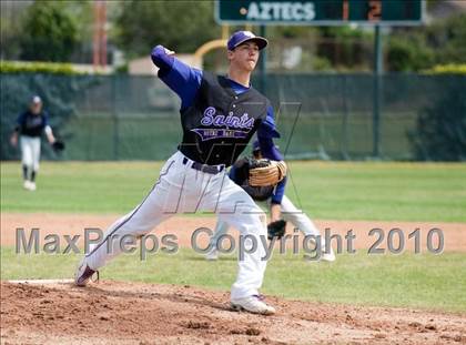 Thumbnail 1 in Bishop Amat vs. Notre Dame Prep (Diamond Sports National Classic) photogallery.