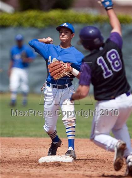 Thumbnail 2 in Bishop Amat vs. Notre Dame Prep (Diamond Sports National Classic) photogallery.