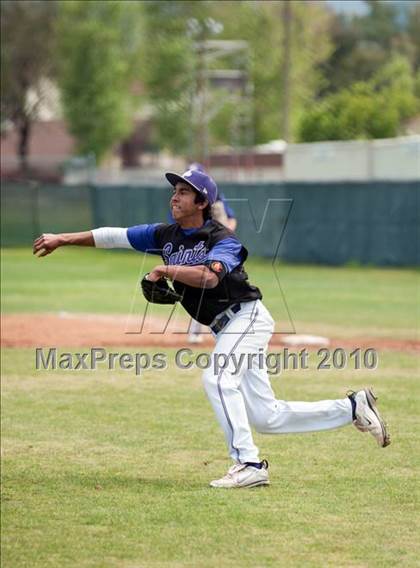 Thumbnail 2 in Bishop Amat vs. Notre Dame Prep (Diamond Sports National Classic) photogallery.