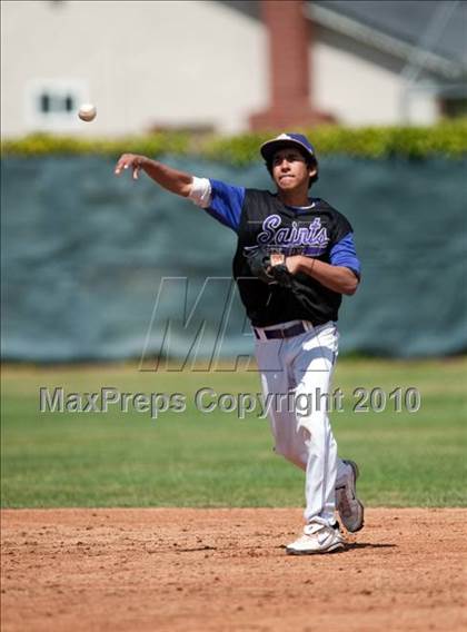 Thumbnail 3 in Bishop Amat vs. Notre Dame Prep (Diamond Sports National Classic) photogallery.