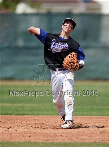 Thumbnail 3 in Bishop Amat vs. Notre Dame Prep (Diamond Sports National Classic) photogallery.
