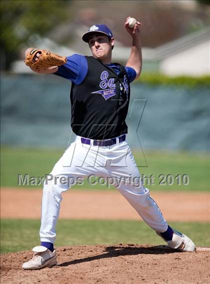 Thumbnail 2 in Bishop Amat vs. Notre Dame Prep (Diamond Sports National Classic) photogallery.