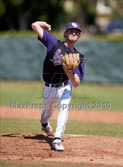 Thumbnail 3 in Bishop Amat vs. Notre Dame Prep (Diamond Sports National Classic) photogallery.