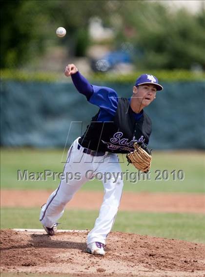 Thumbnail 1 in Bishop Amat vs. Notre Dame Prep (Diamond Sports National Classic) photogallery.