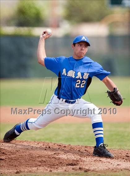 Thumbnail 3 in Bishop Amat vs. Notre Dame Prep (Diamond Sports National Classic) photogallery.