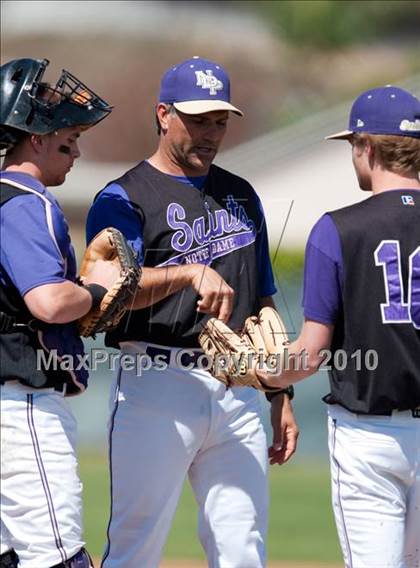 Thumbnail 2 in Bishop Amat vs. Notre Dame Prep (Diamond Sports National Classic) photogallery.