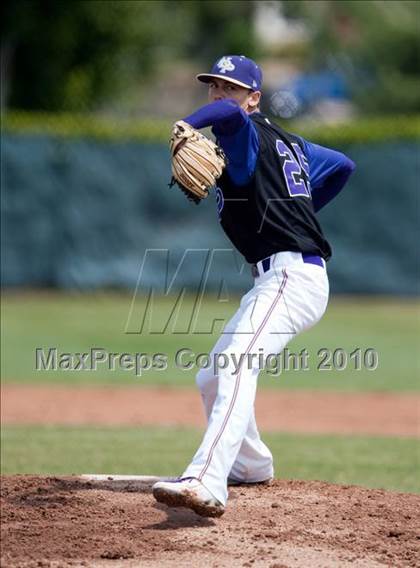 Thumbnail 2 in Bishop Amat vs. Notre Dame Prep (Diamond Sports National Classic) photogallery.