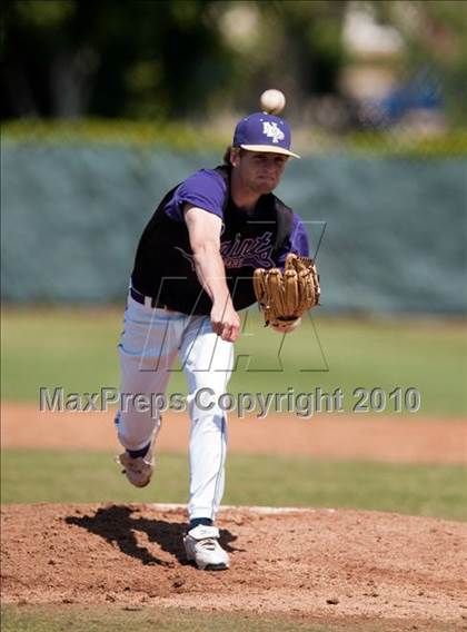 Thumbnail 1 in Bishop Amat vs. Notre Dame Prep (Diamond Sports National Classic) photogallery.
