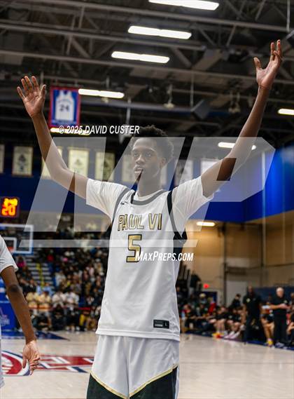 Thumbnail 3 in Gonzaga @ Paul VI (WCAC Final) photogallery.