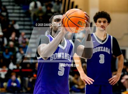Thumbnail 1 in Gonzaga @ Paul VI (WCAC Final) photogallery.