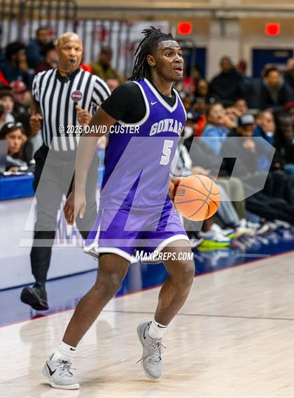 Thumbnail 1 in Gonzaga @ Paul VI (WCAC Final) photogallery.