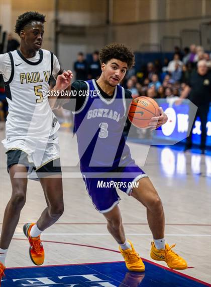Thumbnail 2 in Gonzaga @ Paul VI (WCAC Final) photogallery.