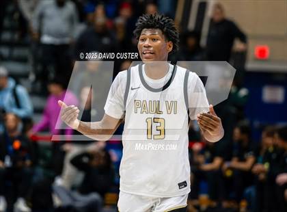 Thumbnail 1 in Gonzaga @ Paul VI (WCAC Final) photogallery.