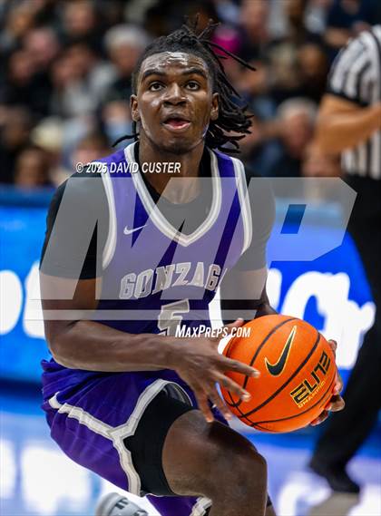 Thumbnail 1 in Gonzaga @ Paul VI (WCAC Final) photogallery.