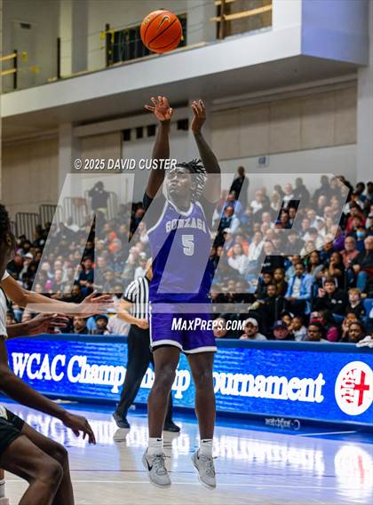 Thumbnail 2 in Gonzaga @ Paul VI (WCAC Final) photogallery.
