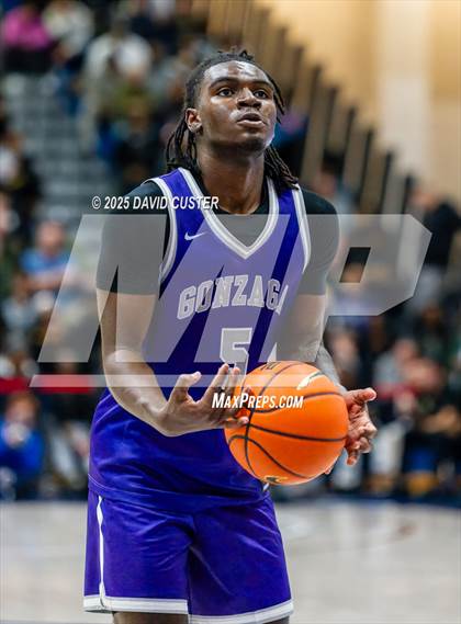 Thumbnail 1 in Gonzaga @ Paul VI (WCAC Final) photogallery.