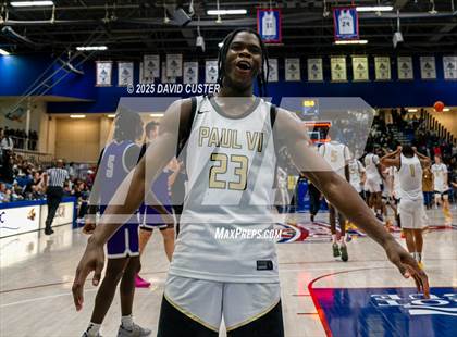Thumbnail 1 in Gonzaga @ Paul VI (WCAC Final) photogallery.