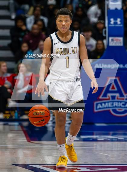 Thumbnail 1 in Gonzaga @ Paul VI (WCAC Final) photogallery.