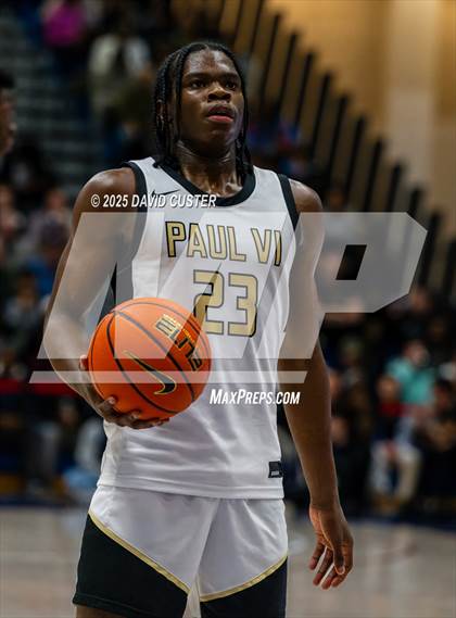Thumbnail 1 in Gonzaga @ Paul VI (WCAC Final) photogallery.