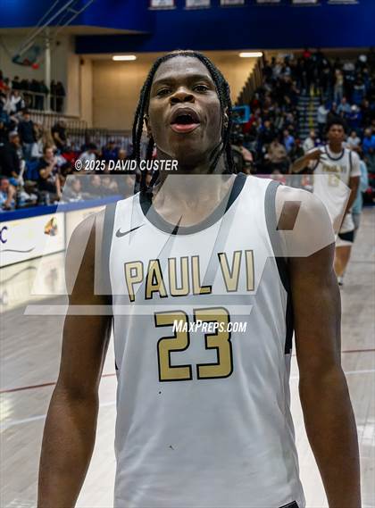 Thumbnail 2 in Gonzaga @ Paul VI (WCAC Final) photogallery.