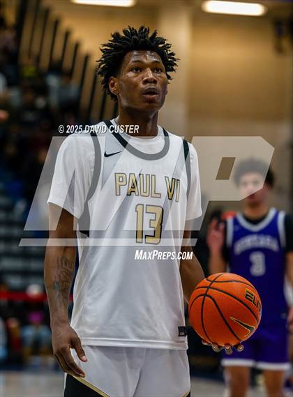 Thumbnail 1 in Gonzaga @ Paul VI (WCAC Final) photogallery.