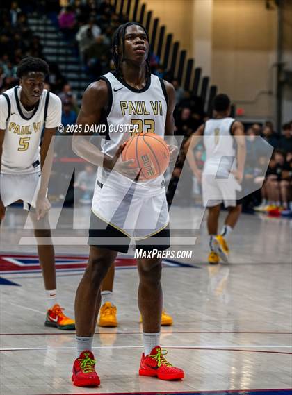 Thumbnail 3 in Gonzaga @ Paul VI (WCAC Final) photogallery.