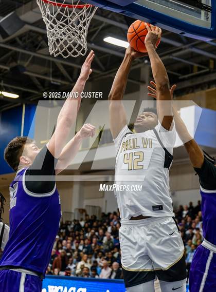Thumbnail 3 in Gonzaga @ Paul VI (WCAC Final) photogallery.