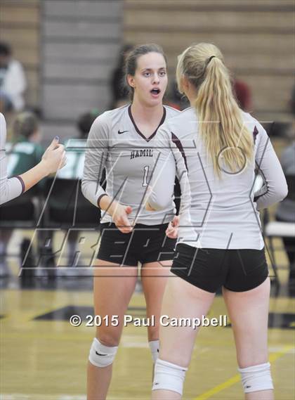 Thumbnail 2 in Corona del Sol vs Hamilton (Gilbert Invitational) photogallery.